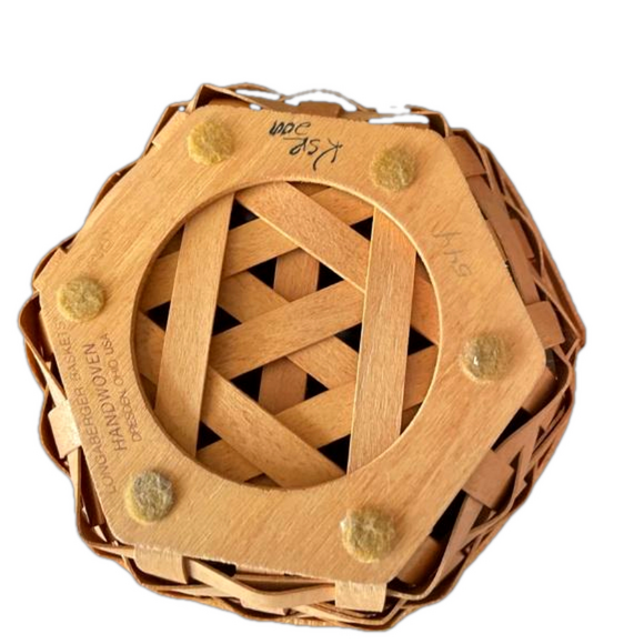 Set of 2 Small Longaberger Baskets, Generation and Sweetheart - Picture 2 of 3